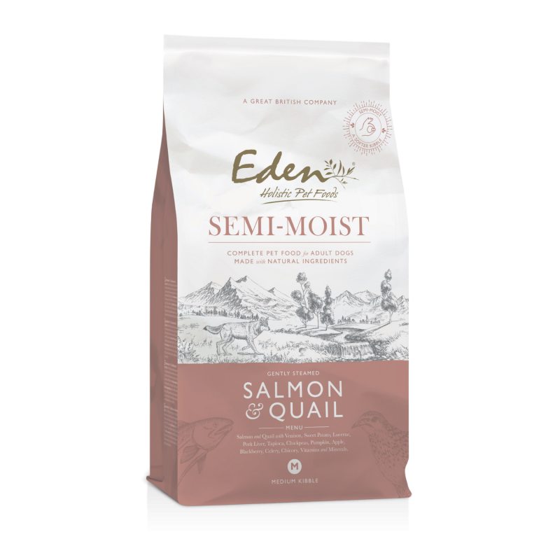 Eden Succulent Semi-Moist Salmon and Quail 2kg