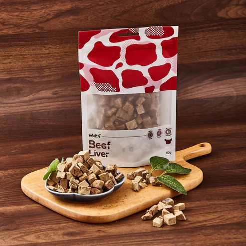 Waita Beef Liver Cubes 60g - Image 2