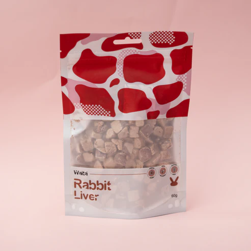 Waita Rabbit Liver Cubes 60g