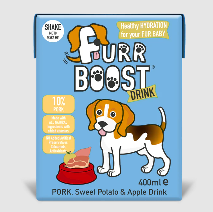 Furr Boost Pork, Sweet Potato and Apple Carton