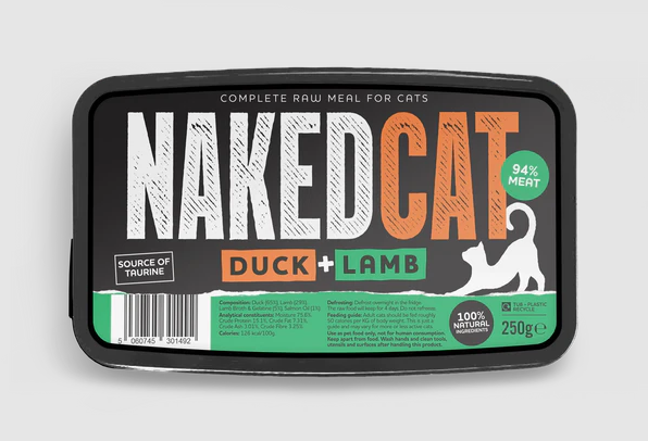 NakedCat Duck and Lamb 250g