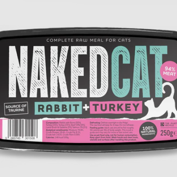 NakedCat Rabbit and Turkey 250g