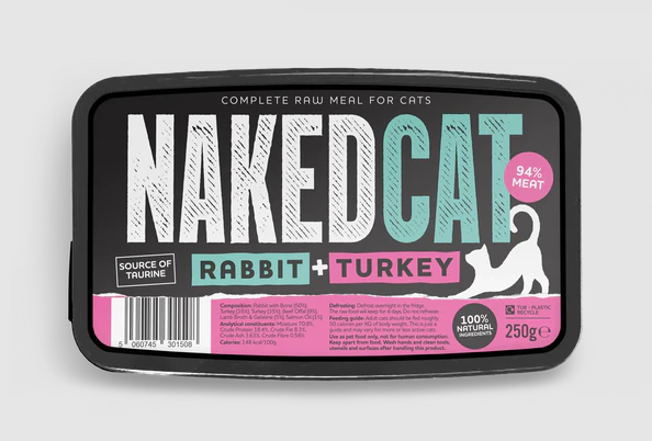 NakedCat Rabbit and Turkey 250g