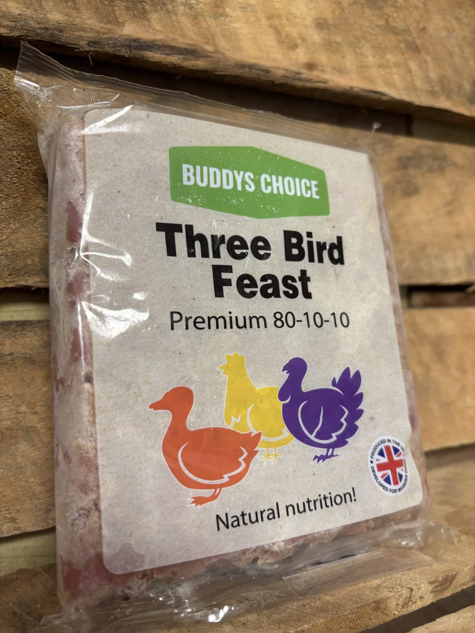 Albion Foods- Buddy’s Choice Three Bird Feast 454G