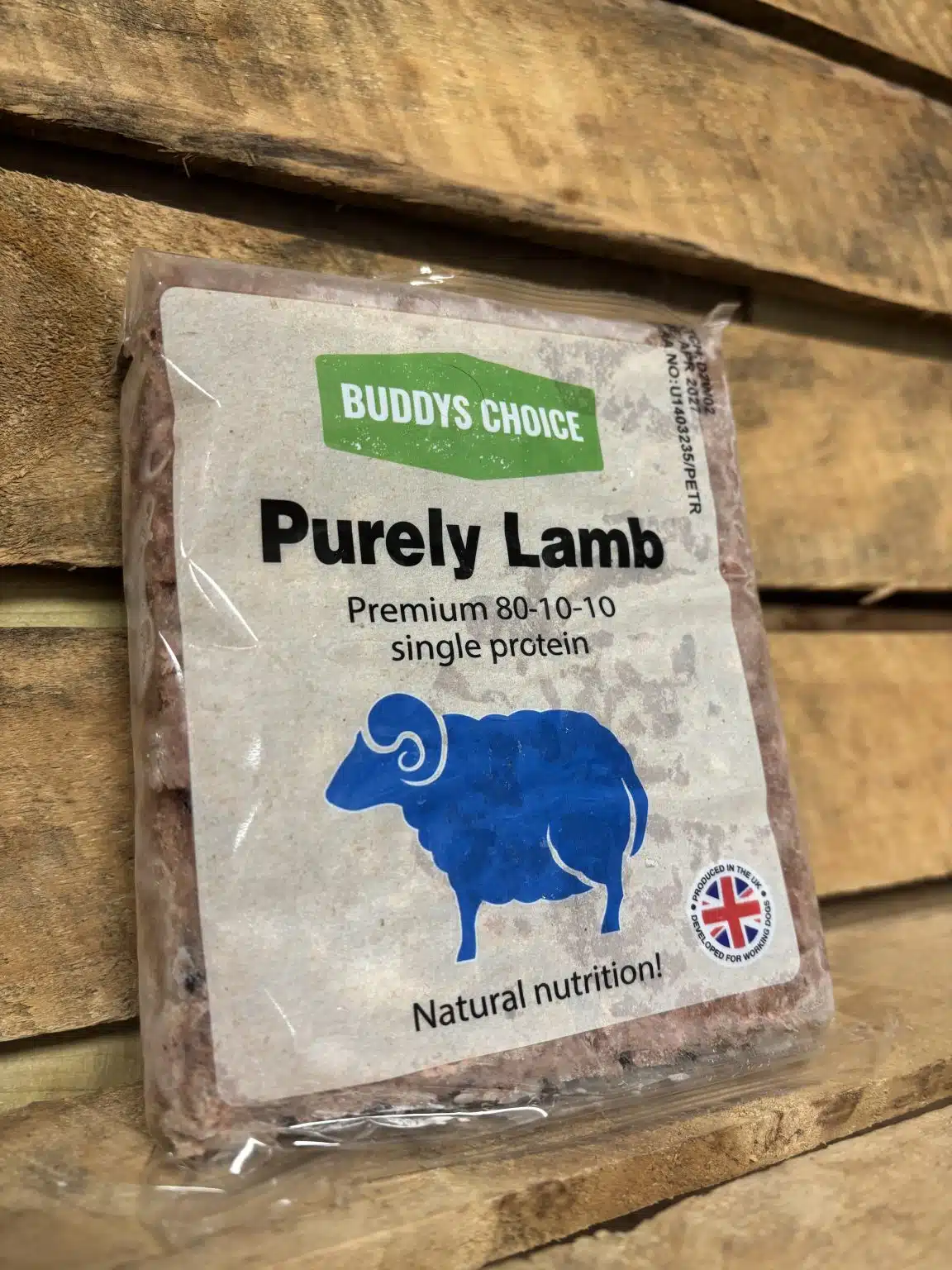 Albion Foods- Buddy’s Choice Purely Lamb 454G