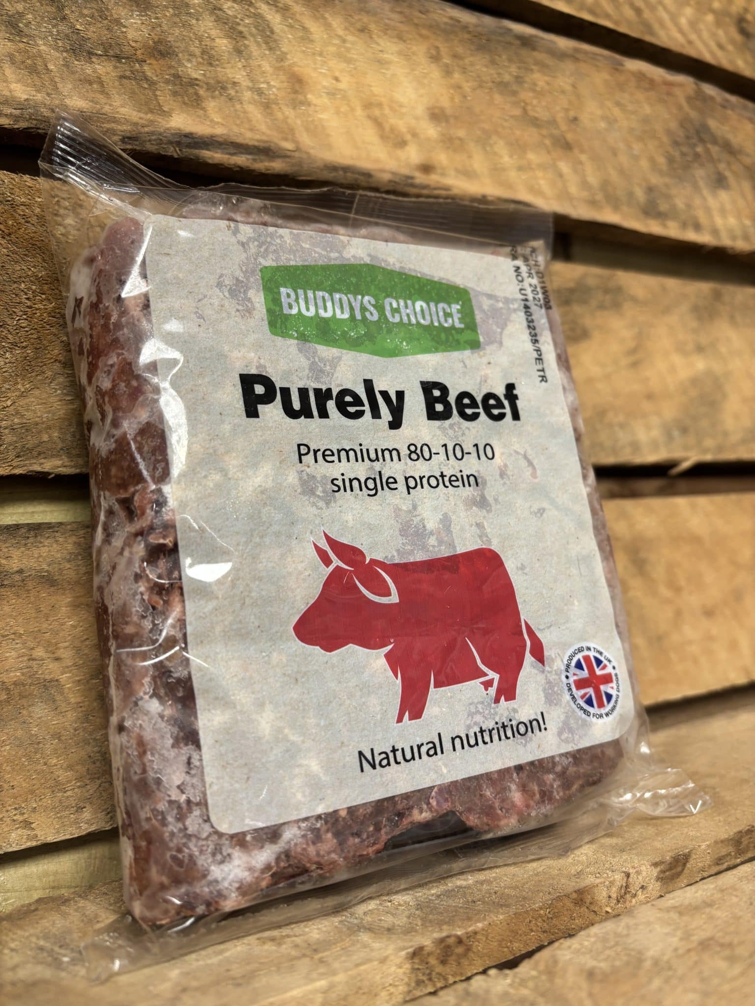 Albion Foods- Buddy’s Choice Purely Beef 454G