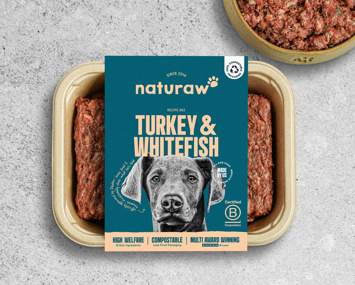 Naturaw Free Range Turkey And White Fish 500g