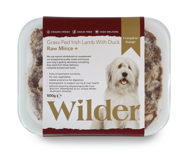 Wilder Irish Lamb And Duck Raw Mince+ 1KG