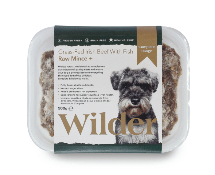 Wilder Irish Beef And Fish Raw Mince+ 1KG