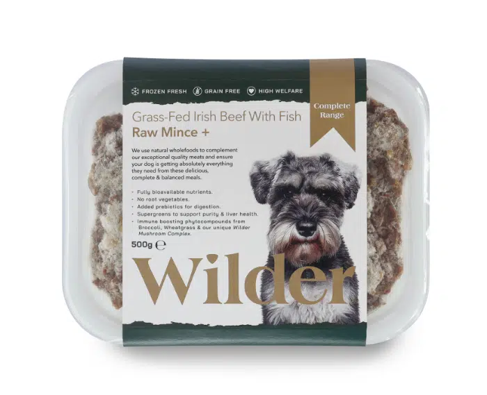 Wilder Irish Beef And Fish Raw Mince+ 1KG