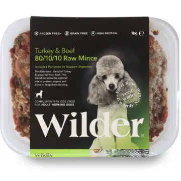 Wilder Turkey And Beef 80/10/10 1KG