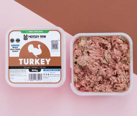 Mersey Raw Turkey Mince Complete 1kg