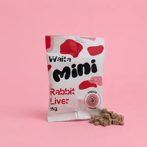 Waita Mini Cubes –  Rabbit Liver 15g