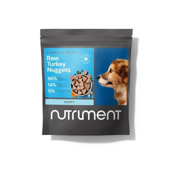 Nutriment Raw Turkey Puppy Nuggets 1KG