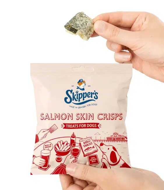 Skippers Salmon Skin Crisps