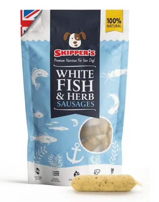 Skippers Whitefish And Herb Sausages - Image 2