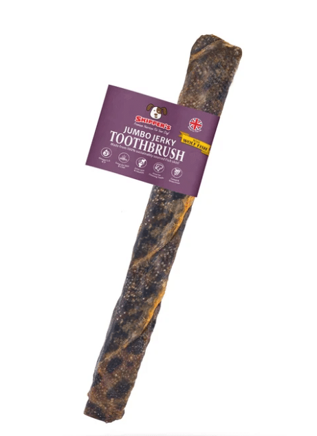 Skippers Jumbo Jerky Toothbrush- With Wolf Fish