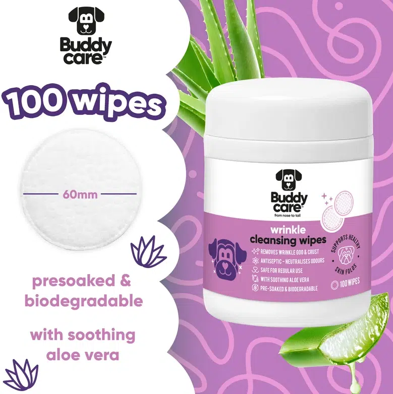 Buddycare Wrinkle Cleansing Wipes - Image 2