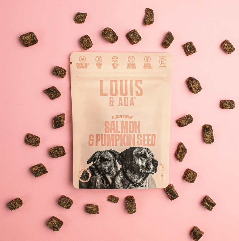Naturaw Louis and Ada Salmon and Pumpkin Seed Treats