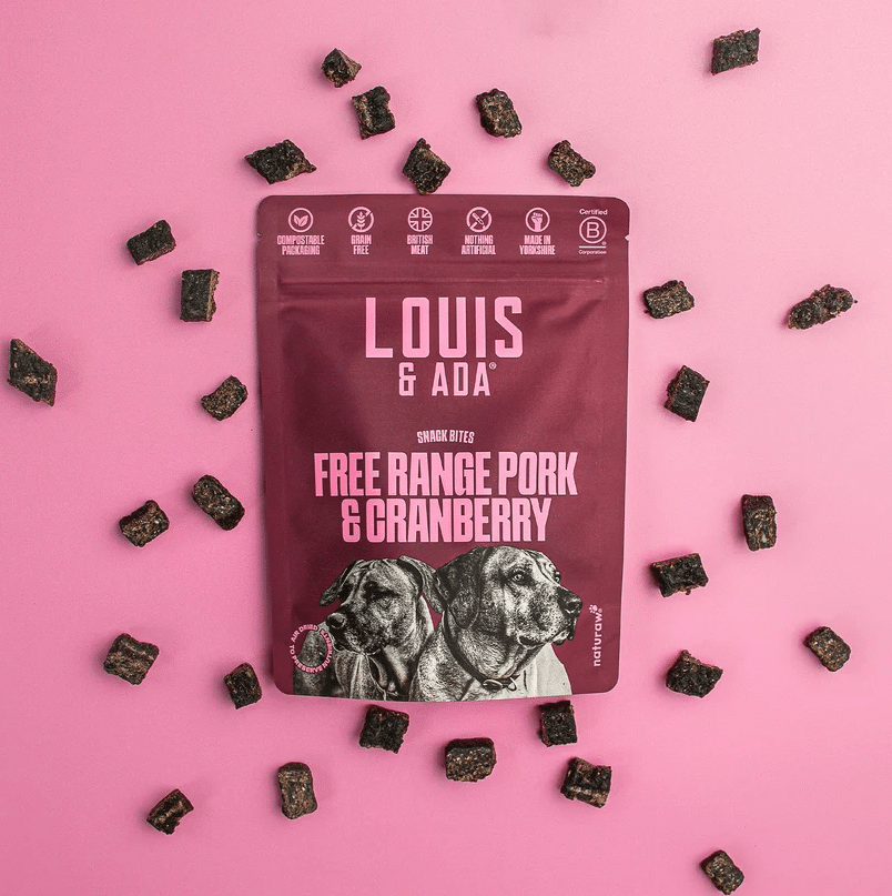 Naturaw Louis and Ada Free Range Pork & Cranberry Treats
