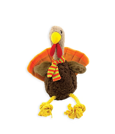 Happy Pet Tommy Turkey Plush Christmas Dog Toy