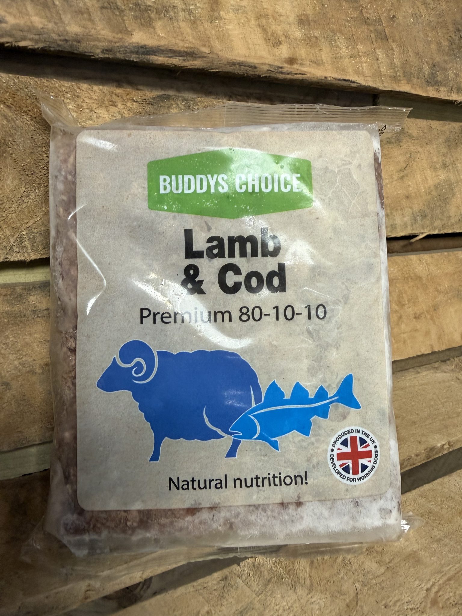 Albion Foods- Buddy’s Choice Lamb & Cod 454G