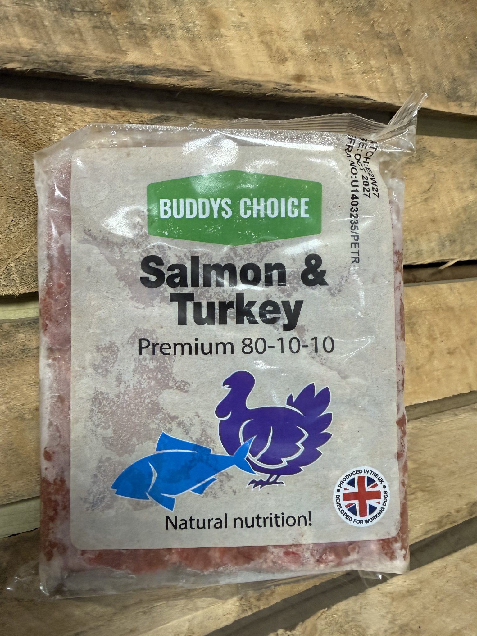 Albion Foods- Buddy’s Choice Salmon & Turkey 454G